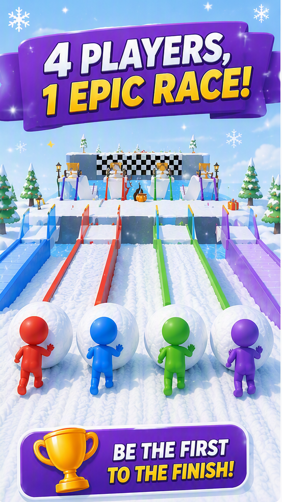 Snow Race screenshot